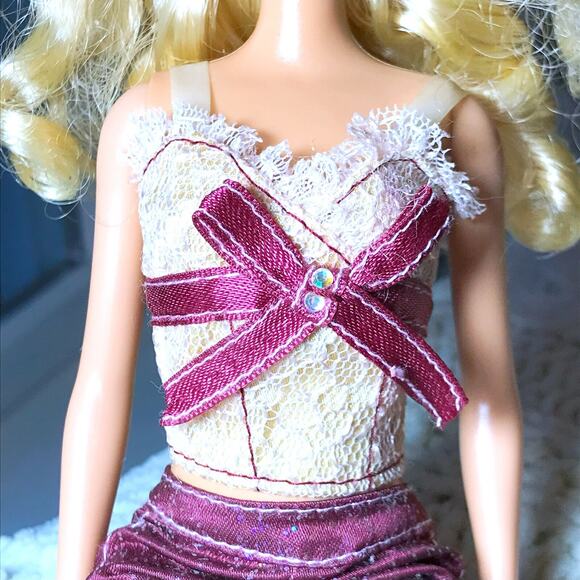 VTG 2005 My Scene Goes Hollywood Barbie Doll Rooted Eyelashes Blonde - Picture 8 of 10